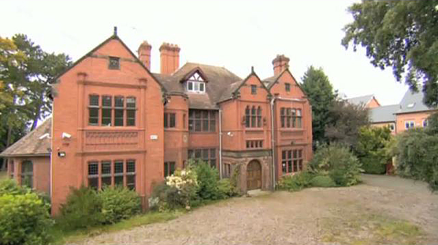 mansion in Cheshire taken from BBC website